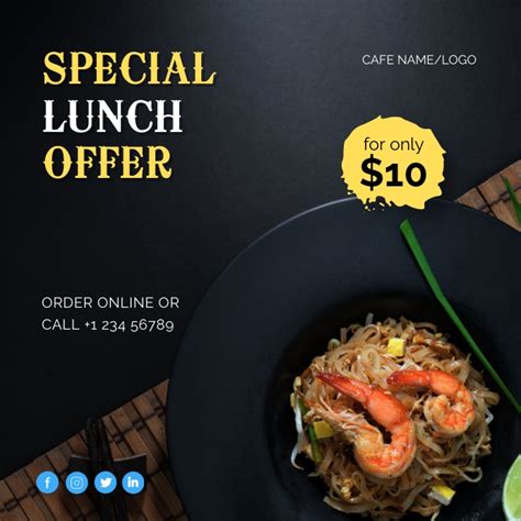 Excellent lunch offer .